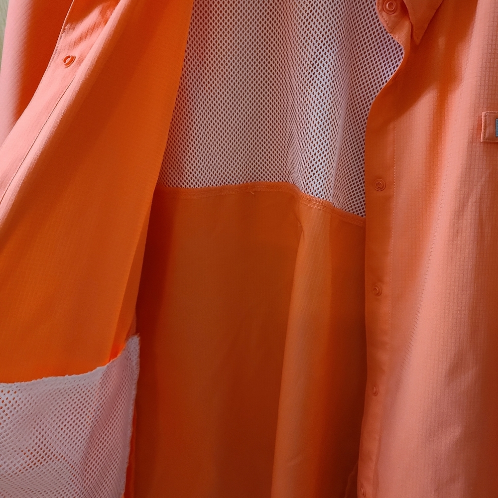 Columbia Vibrant Orange Shirt - Picture 4 of 8